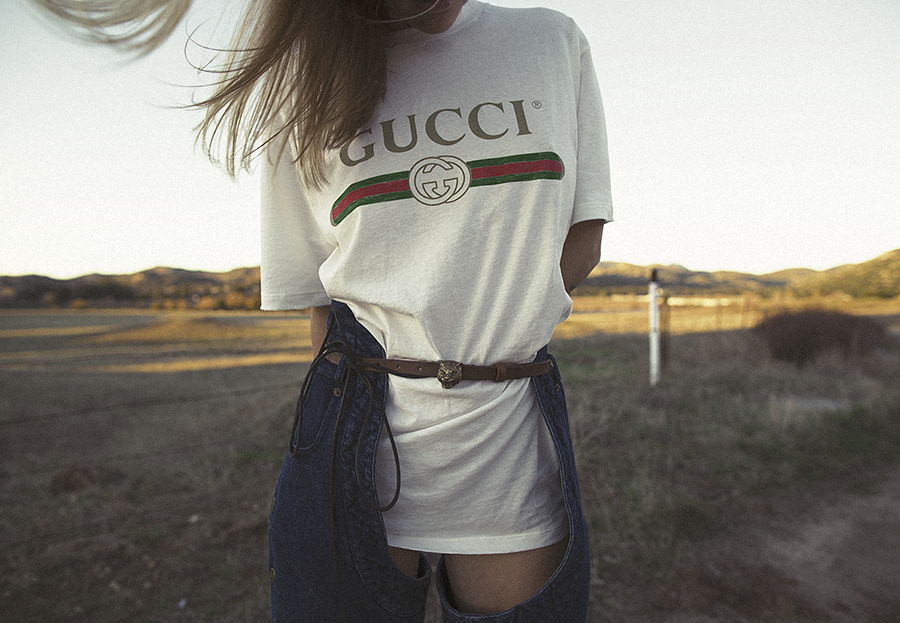 Native Fox - Jennifer Grace : Giddy Up - Photo 4: Gucci, Loewe, Y/Project